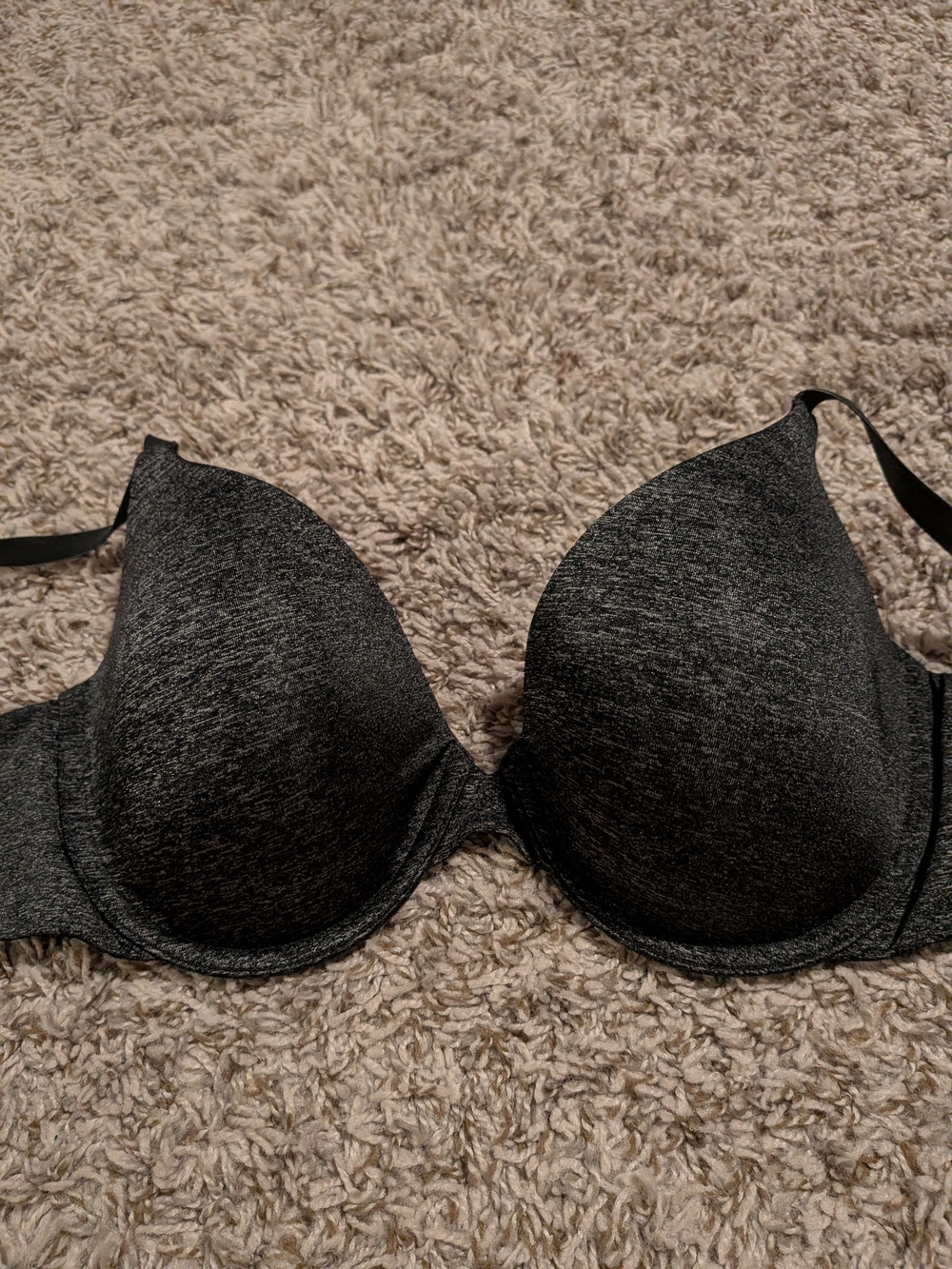 Victoria's Secret Dark Heather Gray T-Shirt Bra
